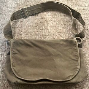 H&M Canvas Messenger Bag